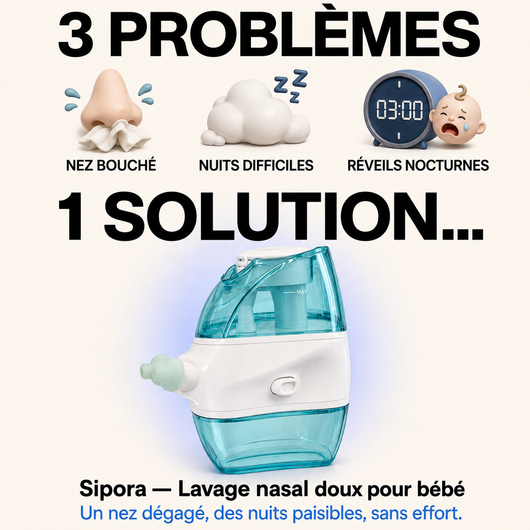 Aspirateur Nasal Électrique Sipora
